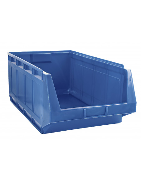 Contenitore sovrapponibile a bocca di lupo in PEHD - Modello 2005/S - L 36,3 x H 25 x P 58 cm