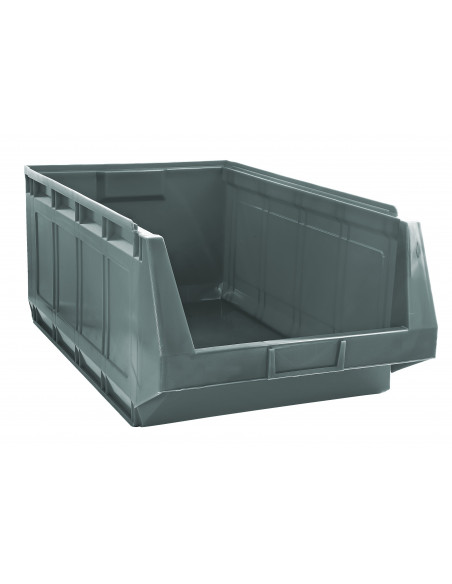 Contenitore sovrapponibile a bocca di lupo in PEHD - Modello 2005/S - L 36,3 x H 25 x P 58 cm