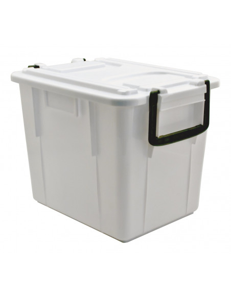 Cassa chiusa Food Box 20 litri con coperchio e idonea al contatto alimentare