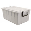 Cassa chiusa Food Box 40 litri con coperchio e idonea al contatto alimentare