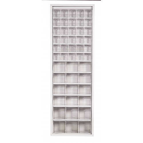 Scaffale portaminuteria completo CRYSTAL BOX...