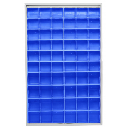 Scaffale portaminuteria completo CRYSTAL BOX...