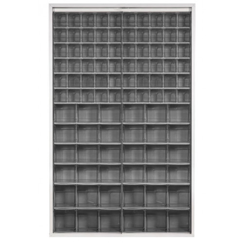 Scaffale portaminuteria completo CRYSTAL BOX...