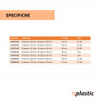 Coperchio per bidone industriale 100 litri