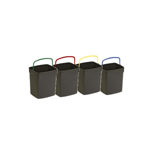 KIT 4 Secchielli 20 litri per mobiletto ECO AIR...