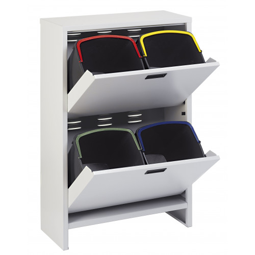 Mobile in metallo con 2 cassetti ad apertura...