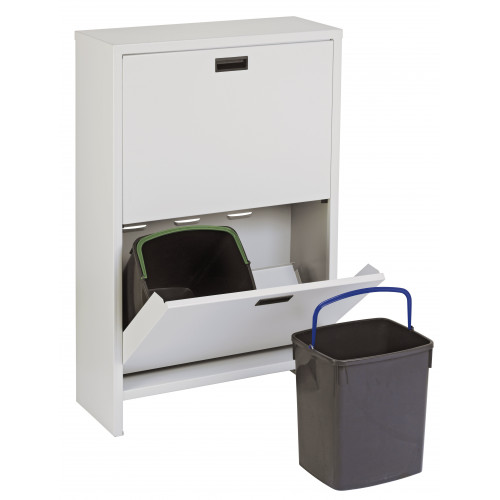 Mobile in metallo con 2 cassetti ad apertura...