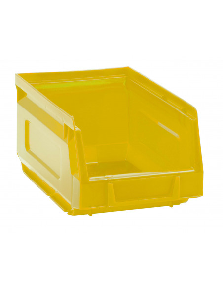 Set 12 contenitori a bocca di lupo in PEHD - L 10,3 x H 8,3 x P 16,5 cm