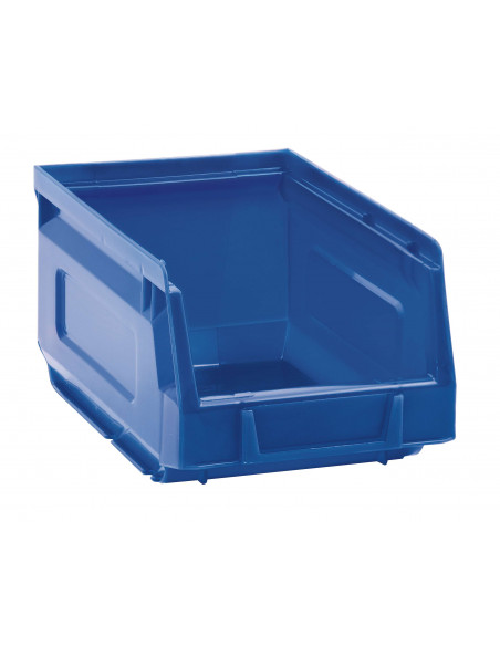 Set 12 contenitori a bocca di lupo in PEHD - L 10,3 x H 8,3 x P 16,5 cm