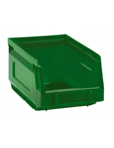 Set 12 contenitori a bocca di lupo in PEHD - L 10,3 x H 8,3 x P 16,5 cm