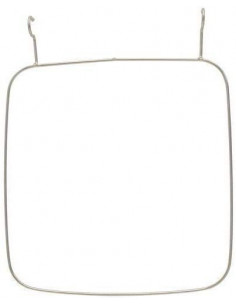 Anello fermasacco in acciaio per bidone carrellato da 240...