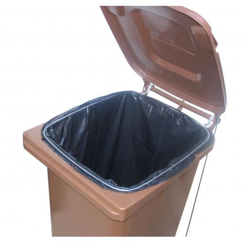 Anello fermasacco in acciaio per bidone...