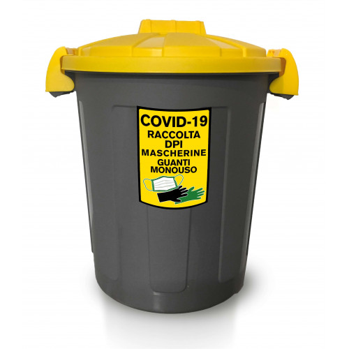 Bidone Dusty 25 litri per rifiuti speciali e...