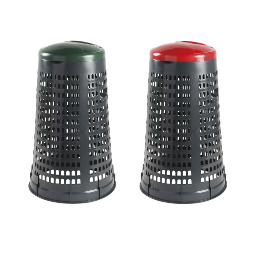 Set 2 trespoli porta rifiuti - capacità 110...