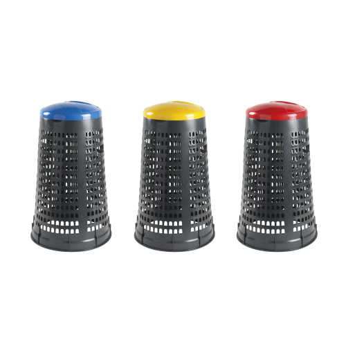 Set 3 trespoli 110 litri per raccolta...