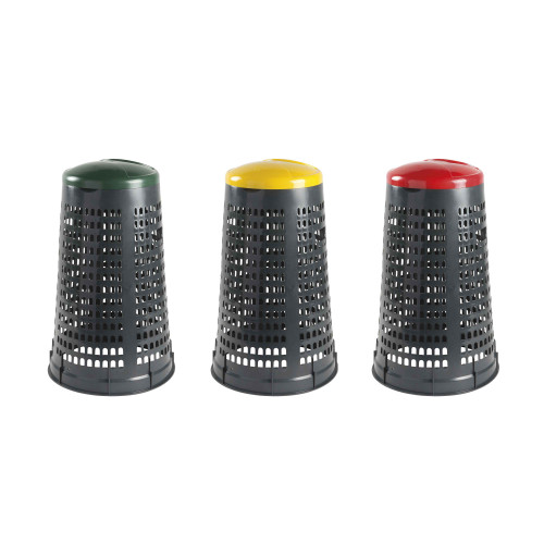 Set 3 trespoli 110 litri per raccolta...