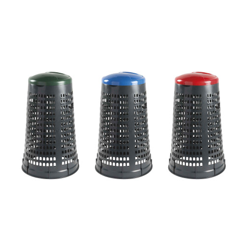 Set 3 trespoli 110 litri per raccolta...