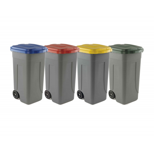 Set 4 bidoni 100 litri per raccolta...