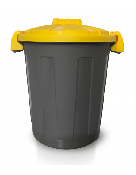 Bidone bicolor porta rifiuti 25 litri per raccolta differenziata - Modello Dusty