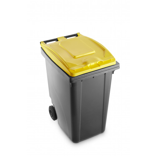 Bidone carrellato bicolor 360 litri per...