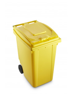 Bidone carrellato monocolore 360 litri per raccolta...