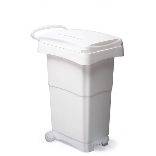 Bidone porta rifiuti 80 litri con pedale e...