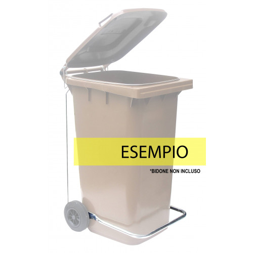 Kit completo Pedale + Anello + Aste per bidone...