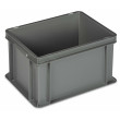 Cassa serie Europa 40x30 - H 22 cm - colore grigio - per uso industriale 