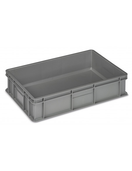 Cassa serie Europa 60x40 - H 13 cm - colore grigio - per uso industriale 