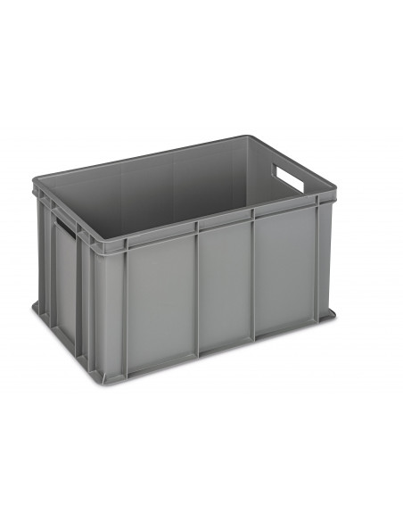 Cassa serie Europa 60x40 - H 32 cm - colore grigio - per uso industriale 