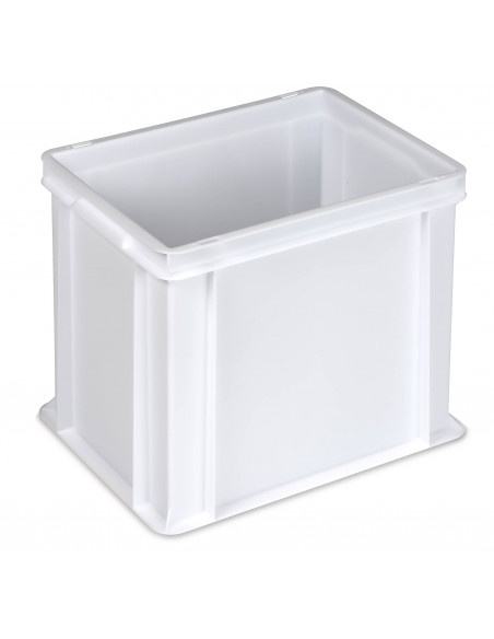 Cassa 40x30 h 32 sovrapponibile e idonea al contatto alimentare