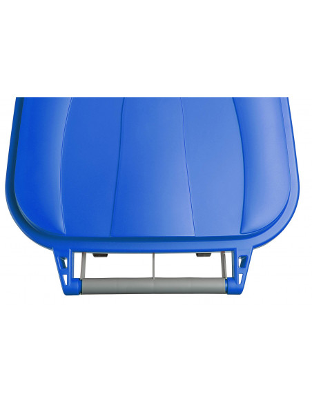 Bidone 100 litri bicolor con ruote per raccolta differenziata