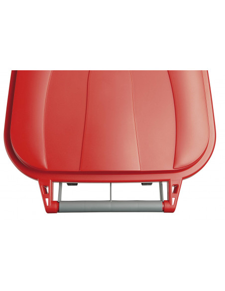 Bidone 100 litri bicolor con ruote per raccolta differenziata