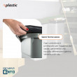 Bidone 100 litri bicolor con ruote per raccolta differenziata