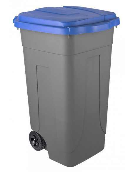 Bidone 80 litri con ruote per raccolta differenziata
