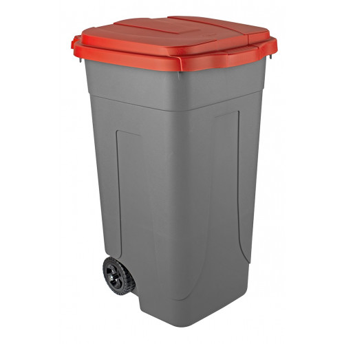 Bidone 80 litri con ruote per raccolta...