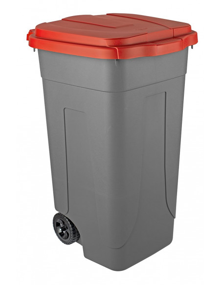 Bidone 80 litri con ruote per raccolta differenziata