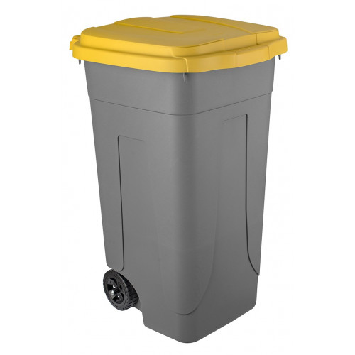 Bidone 80 litri con ruote per raccolta...