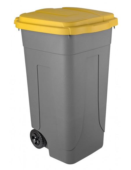 Bidone 80 litri con ruote per raccolta differenziata