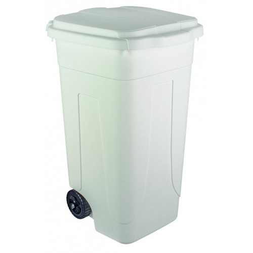 Bidone 80 litri con ruote per raccolta...