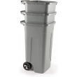 Bidone 80 litri con ruote per raccolta differenziata