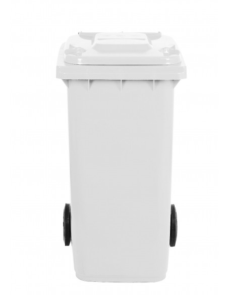 Bidone carrellato monocolore 240 litri per raccolta differenziata