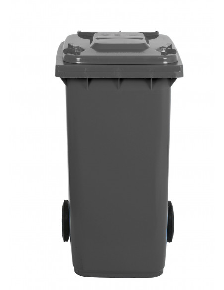 Bidone carrellato monocolore 240 litri per raccolta differenziata