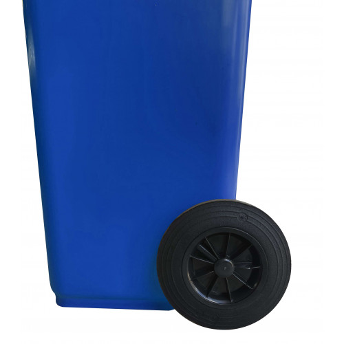 Bidone carrellato monocolore 240 litri per...