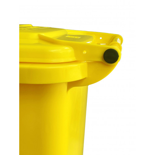 Bidone carrellato monocolore 240 litri per...