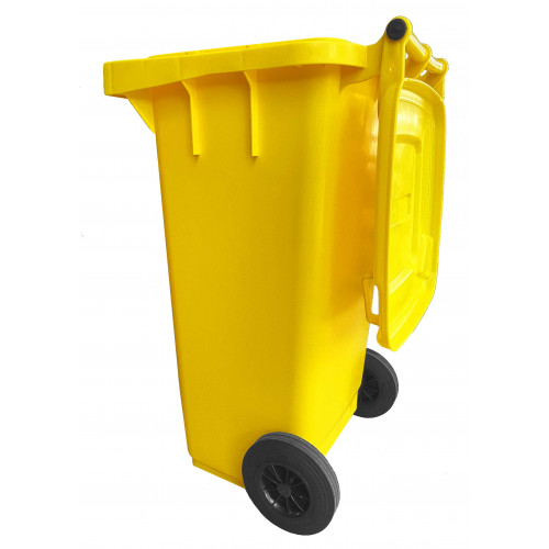 Bidone carrellato monocolore 240 litri per...