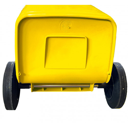 Bidone carrellato monocolore 240 litri per...