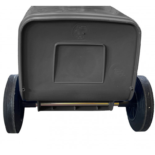 Bidone carrellato monocolore 240 litri per...