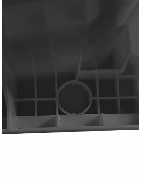 Bidone carrellato monocolore 240 litri per raccolta differenziata