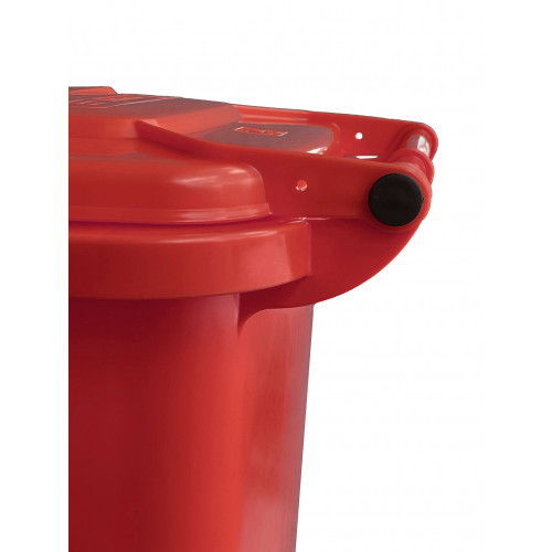 Bidone carrellato monocolore 240 litri per...